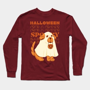 Halloween spooky dog Long Sleeve T-Shirt